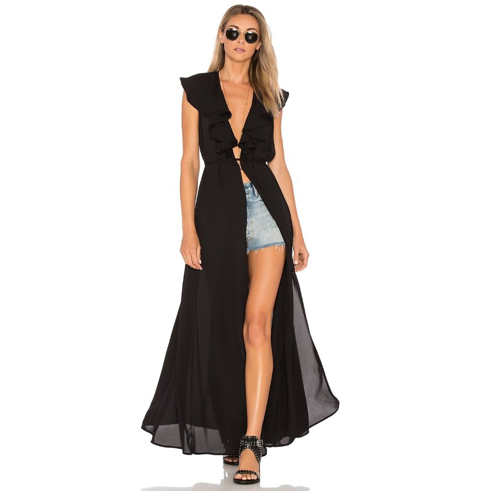 NWT Show Me Your Mumu Rapunzel Kimono Maxi Dress Size Small & Medium MSRP $190